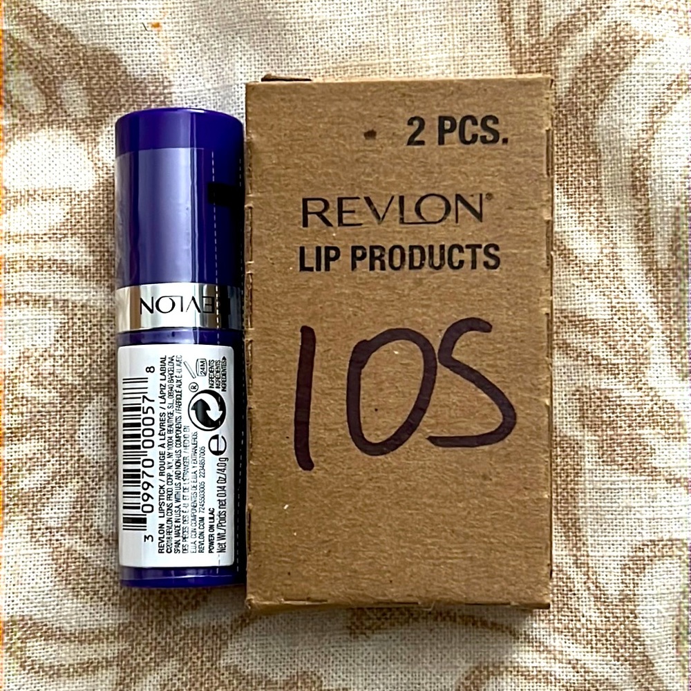 Revlon Lipstick 105 Power On Lilac 2 Pack NWT
